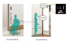 Thang máy Mitsubishi điều khiển bằng giọng nói